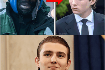 Barron Trump’s $1 Response to Homeless Man Sparks Nationwide Movement of Kindness